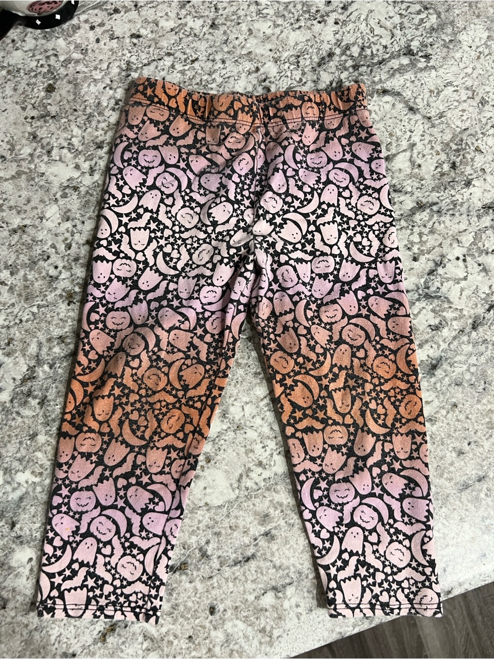 George Pink & Orange Halloween Ghost and Pumpkin Leggings